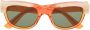 Gucci Eyewear GG1165S zonnebril met cat-eye montuur Oranje - Thumbnail 1