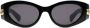 Gucci Eyewear Zonnebril met cat-eye montuur Zwart - Thumbnail 1