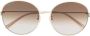 Gucci Eyewear Zonnebril met rond montuur Goud - Thumbnail 1