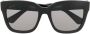Gucci Eyewear Zonnebril met oversized montuur Zwart - Thumbnail 1