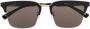 Gucci Eyewear Zonnebril met rechthoekig montuur Zwart - Thumbnail 1