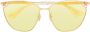 Gucci Eyewear Zonnebril met rond montuur Goud - Thumbnail 1