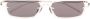 Gucci Eyewear Zonnebril met rechthoekig montuur Goud - Thumbnail 1