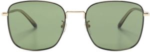 Gucci Eyewear square-frame sunglasses Groen