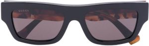 Gucci Eyewear square-frame tinted sunglasses Zwart