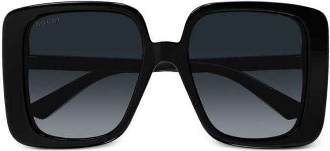 Gucci Eyewear Zonnebril met GG-logo Zwart