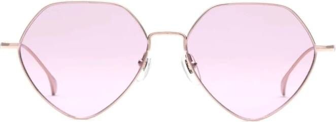 Gucci Eyewear Trui met V-hals Roze