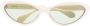 Gucci Eyewear Zonnebril met cat-eye montuur Wit - Thumbnail 1