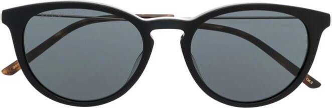 Gucci Eyewear Zonnebril met cat-eye montuur Zwart