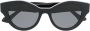 Gucci Eyewear Zonnebril met cat-eye montuur Zwart - Thumbnail 1