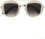 Gucci Eyewear zonnebril met metallic frame Bruin - Thumbnail 1