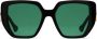 Gucci Eyewear Zonnebril met oversized montuur Groen - Thumbnail 1