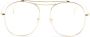 Gucci Eyewear Zonnebril met piloten montuur Goud - Thumbnail 1