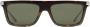 Gucci Eyewear Zonnebril met rechthoekig montuur Bruin - Thumbnail 1