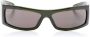 Gucci Eyewear Zonnebril met rechthoekig montuur Groen - Thumbnail 1