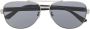 Gucci Eyewear Zonnebril met rond montuur Zilver - Thumbnail 1