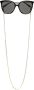 Gucci Eyewear Zonnebril met rond montuur Zwart - Thumbnail 1