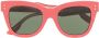 Gucci Eyewear Zonnebril met vierkant montuur Roze - Thumbnail 1