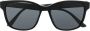 Gucci Eyewear Zonnebril met vierkant montuur Zwart - Thumbnail 1