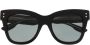 Gucci Eyewear Zonnebril met vierkant montuur Zwart - Thumbnail 1
