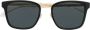 Gucci Eyewear Zonnebril met vierkant montuur Zwart - Thumbnail 1