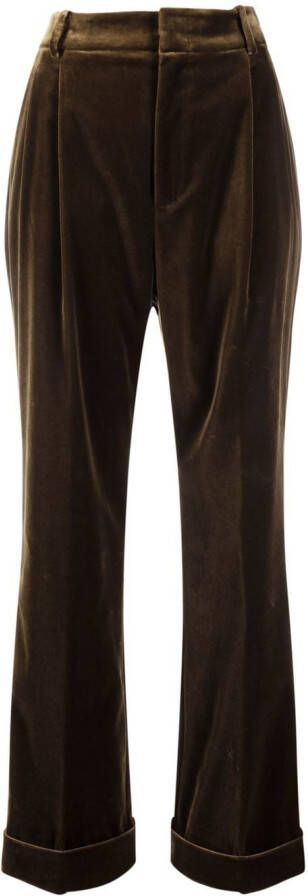 Gucci Flared broek Groen