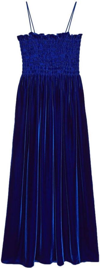 Gucci Fluwelen jurk Blauw