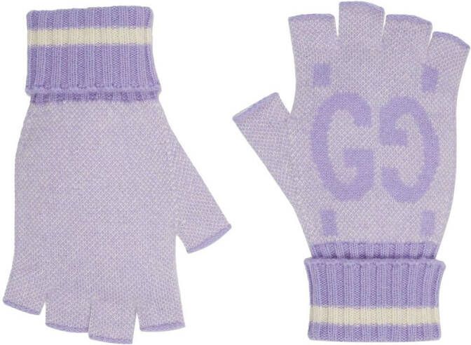 Gucci Kasjmier handschoenen Paars