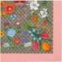 Gucci GG Flora sjaal Beige - Thumbnail 1