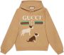 Gucci Sweater met logoprint Beige - Thumbnail 1