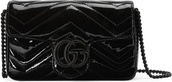 Gucci GG Marmont kleine tas Zwart