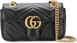Gucci GG Marmont Matelassé bag Zwart