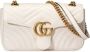 Gucci GG Marmont kleine schoudertas Beige - Thumbnail 1