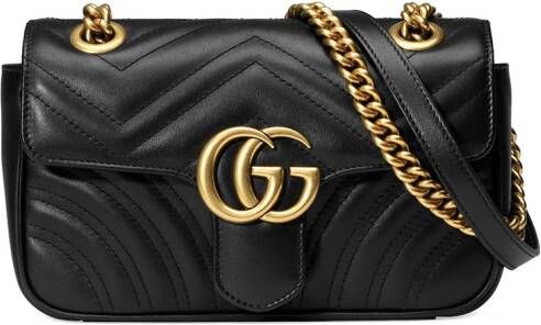 Gucci GG Marmont mini schoudertas Zwart