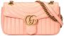 Gucci GG Marmont kleine schoudertas Roze - Thumbnail 1