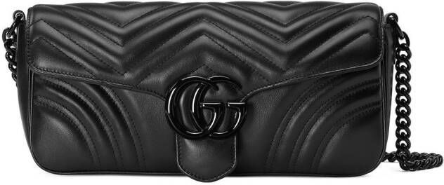 Gucci GG Marmont schoudertas Zwart
