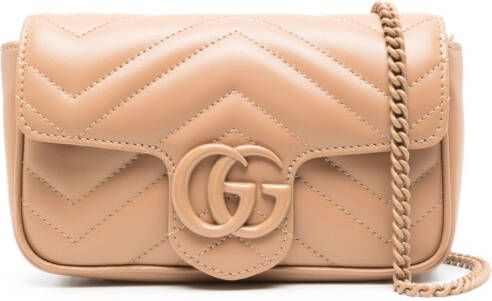 Gucci GG Marmont mini-tas Beige