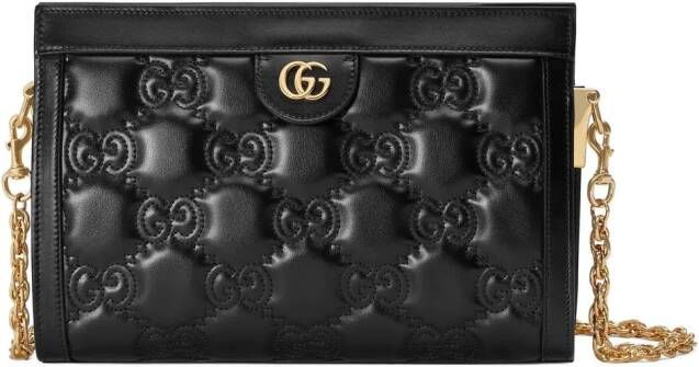 Gucci GG matelassé schoudertas Zwart