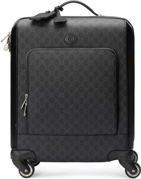 Gucci GG Supreme koffer Zwart