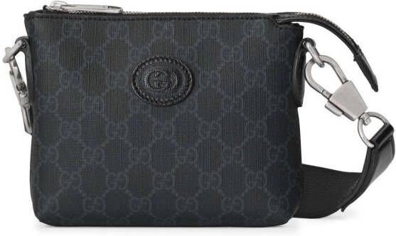 Gucci Messengertas met GG-logo Zwart
