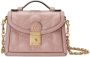 Gucci Kleine GG Matelassé tas met handgreep Roze - Thumbnail 1