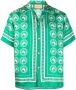 Gucci Overhemd met grafische print Groen - Thumbnail 1