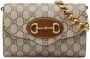 Gucci Horsebit 1955 schoudertas Bruin - Thumbnail 1