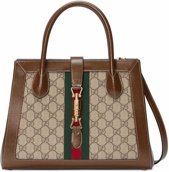 Gucci Jackie 1961 medium shopper Beige