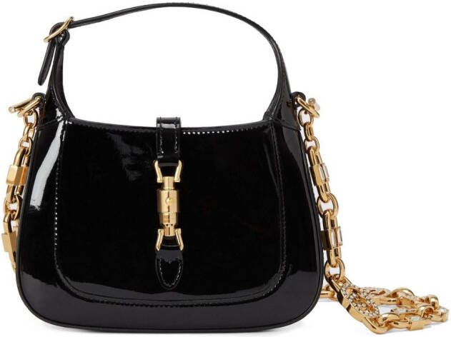 Gucci Jackie 1961 kleine schoudertas Zwart