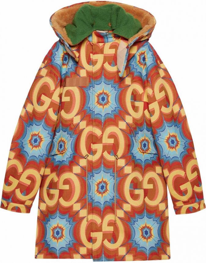 Gucci Jas met print Oranje