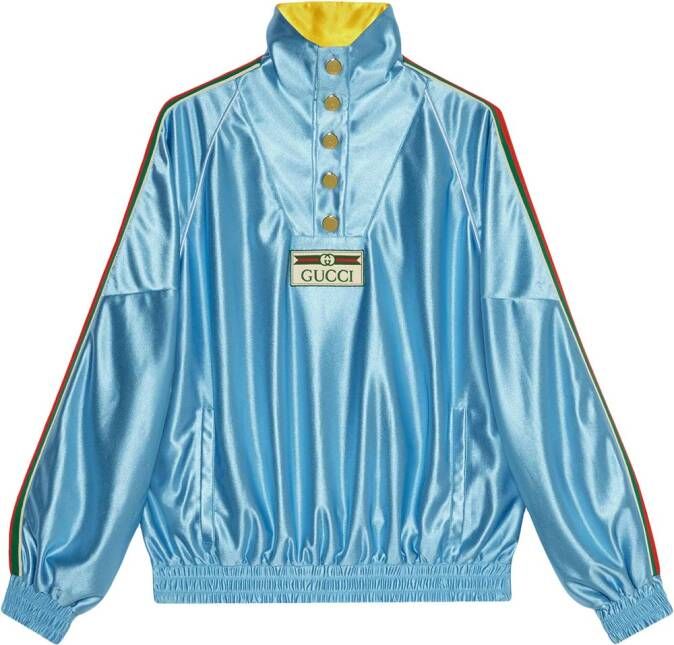 Gucci Jersey sweater Blauw