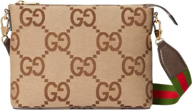 Gucci Jumbo GG messengertas Beige