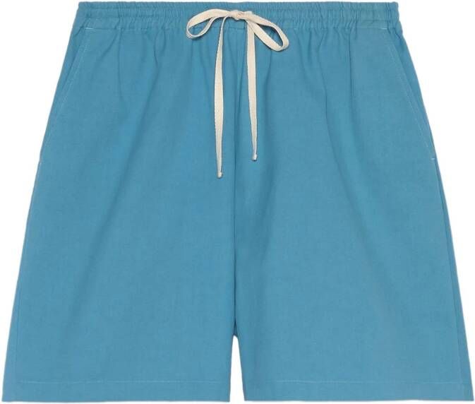 Gucci Katoenen shorts Blauw