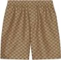 Gucci Katoenen shorts Bruin - Thumbnail 1